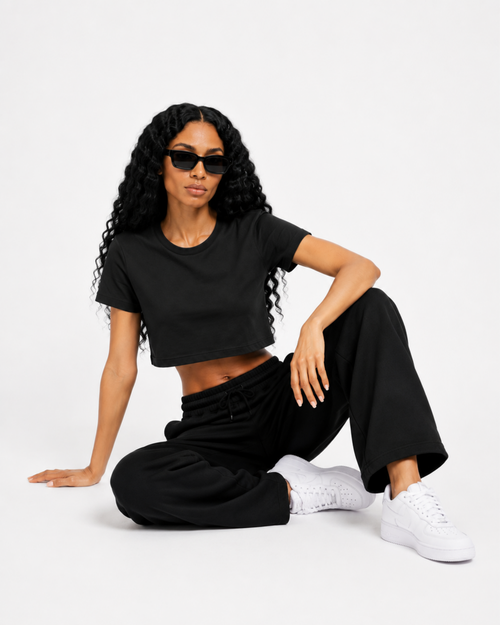 Crop Top | Black
