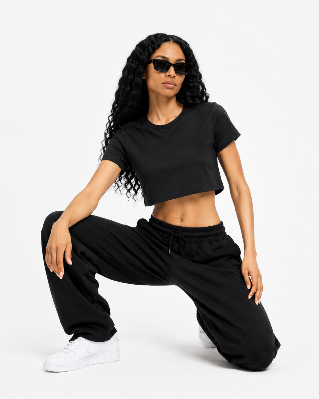 Crop Top | Black