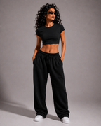 Baby Tee | Black