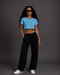 Crop Top | SkyBlue