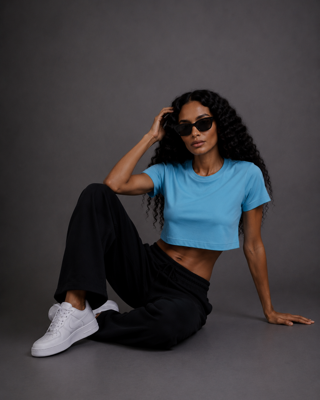 Crop Top | SkyBlue