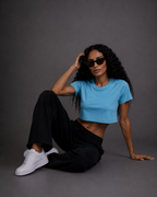 Crop Top | SkyBlue
