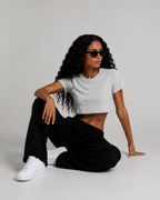 Crop Top | Grey