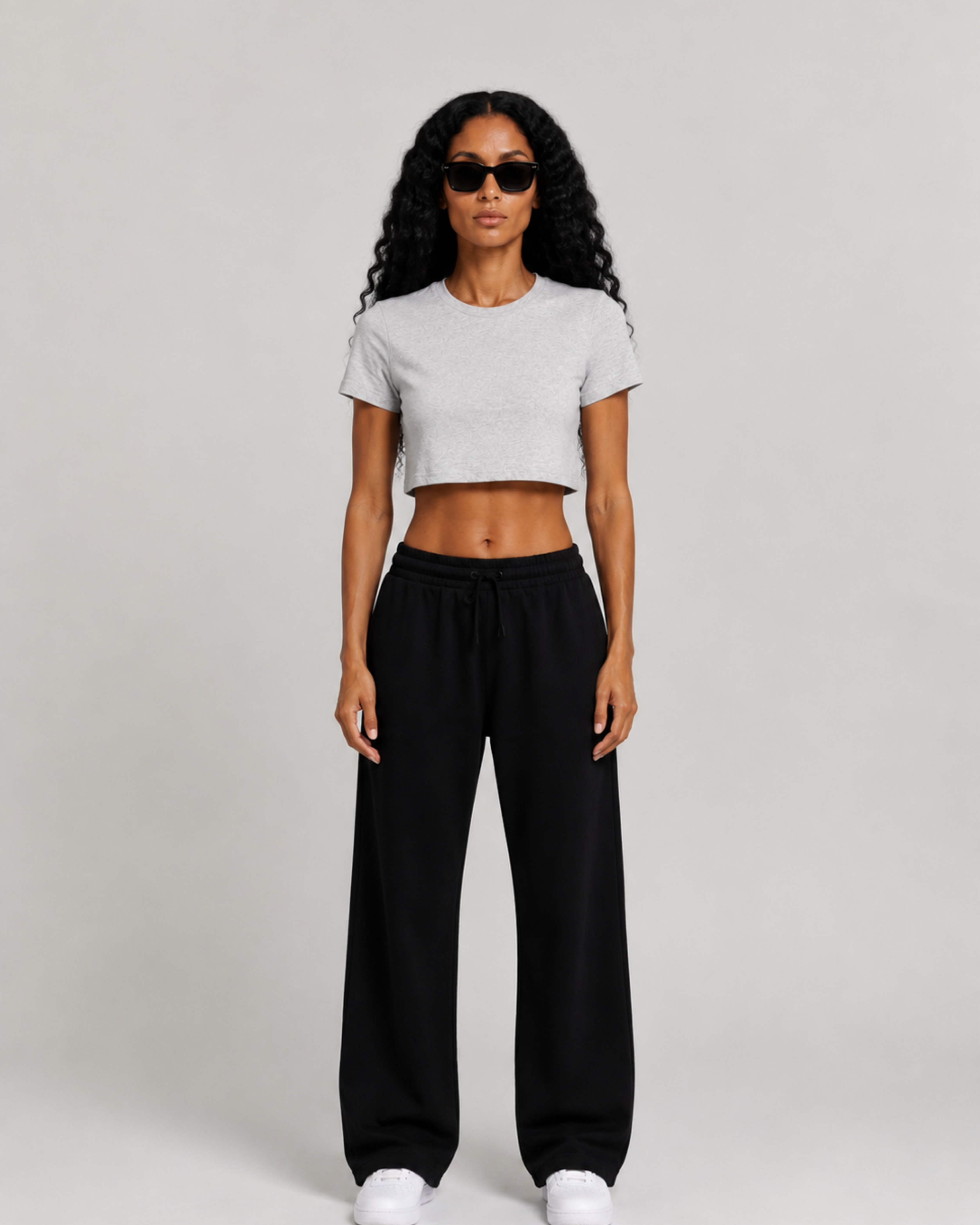 Crop Top | Grey