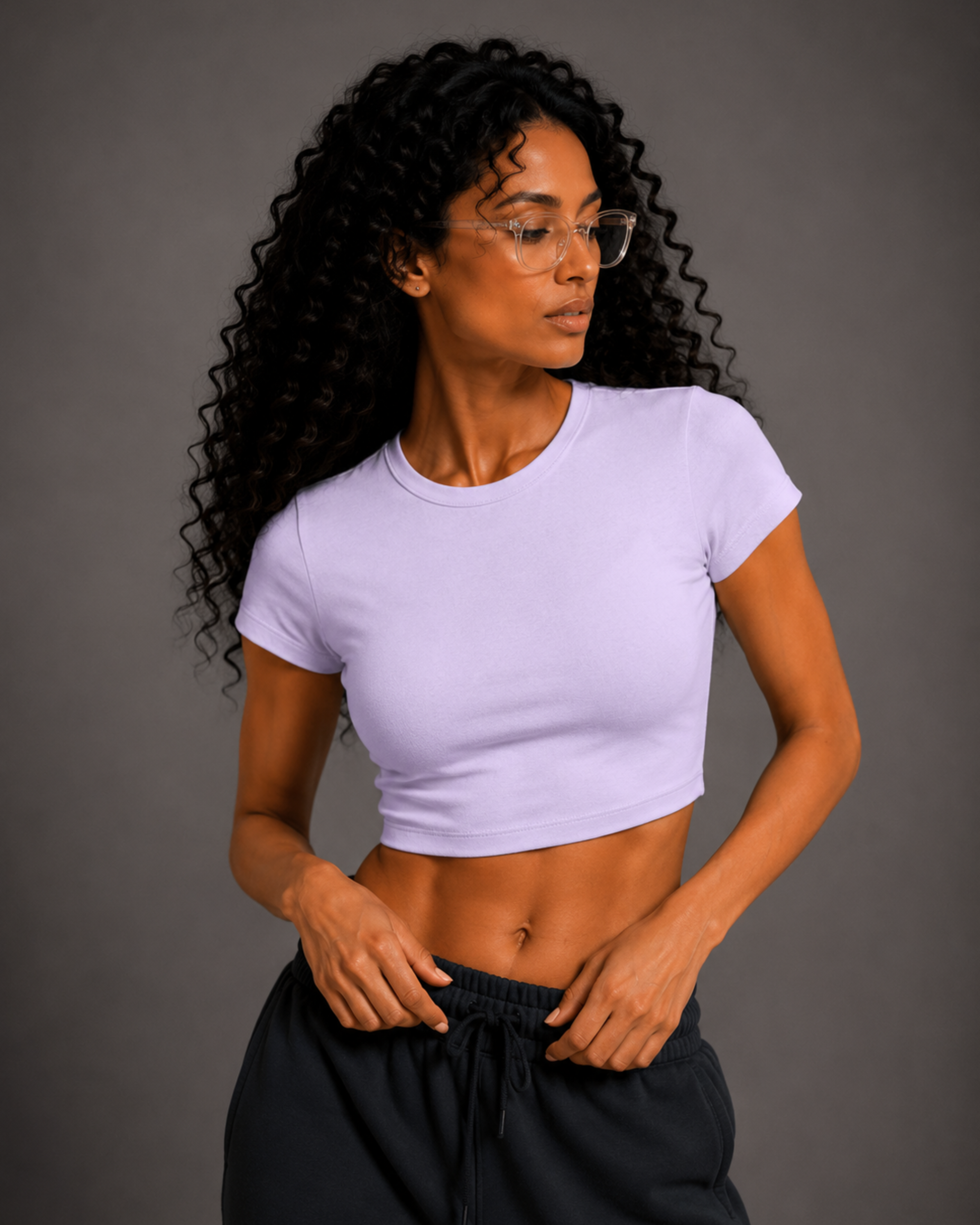 Baby Tee | Lavender