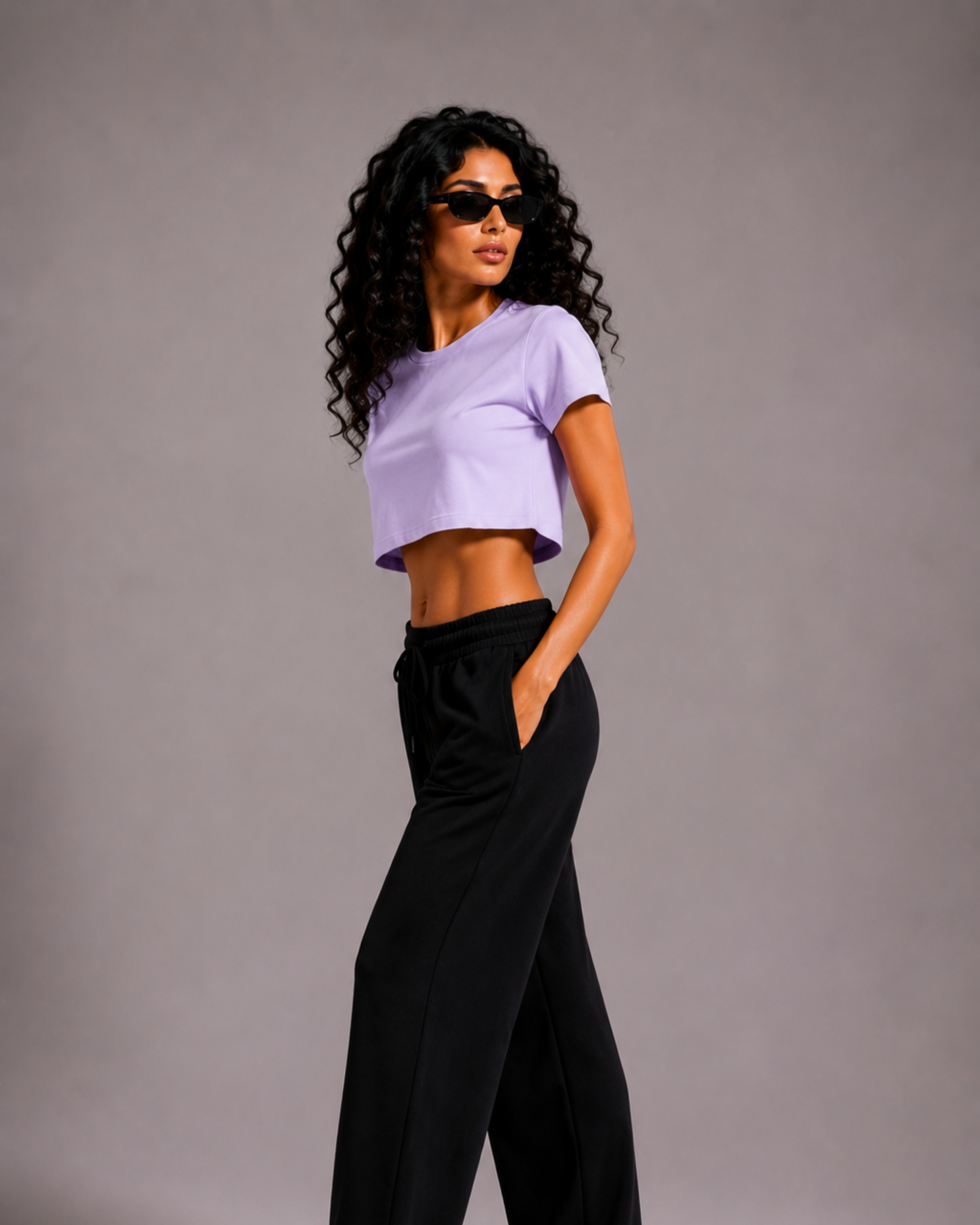 Crop Top | Lavender