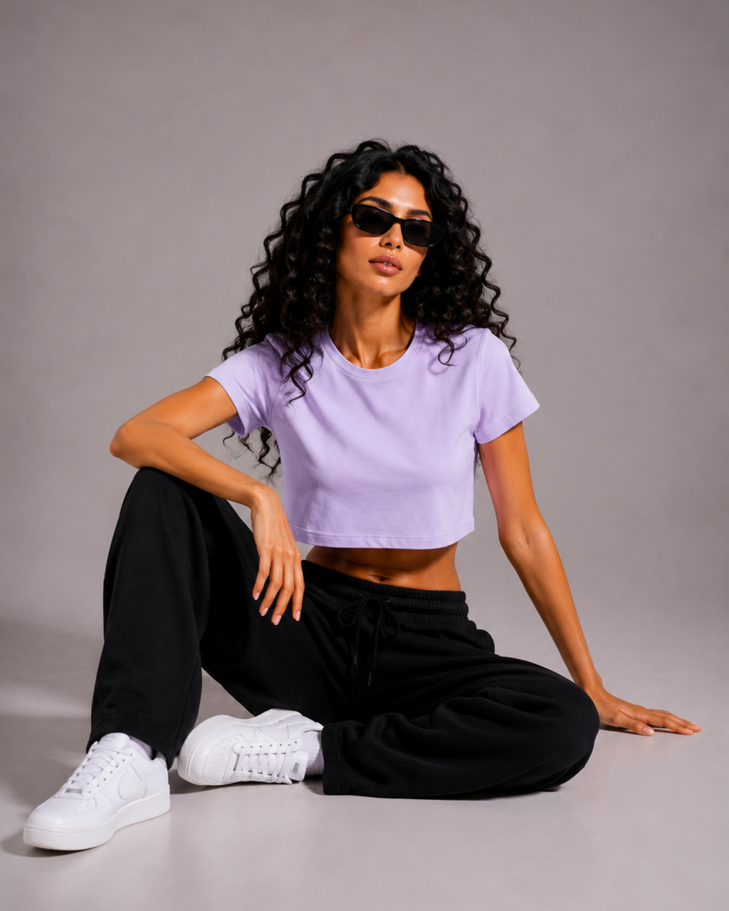 Crop Top | Lavender