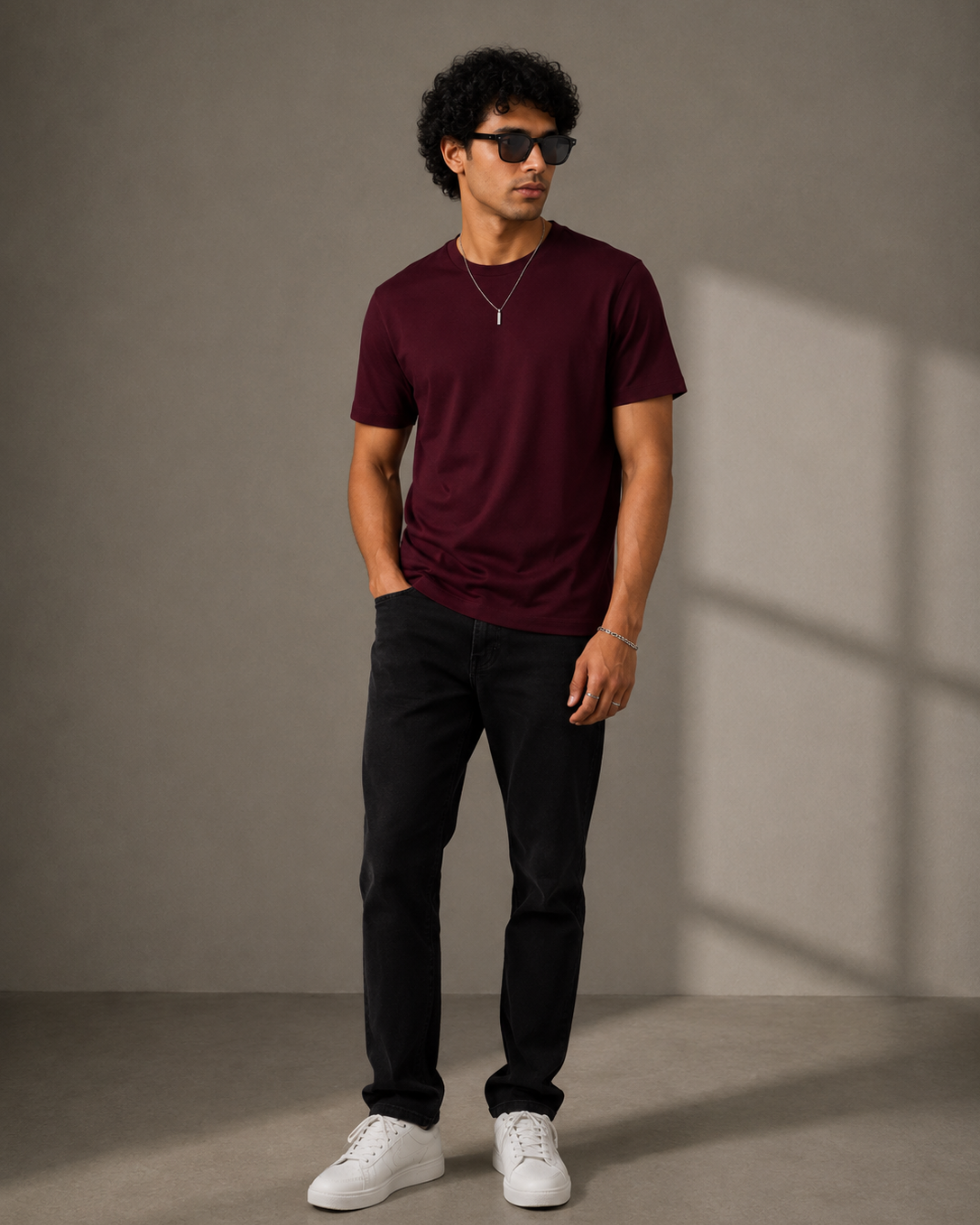 Unisex Supima T-Shirt | Maroon