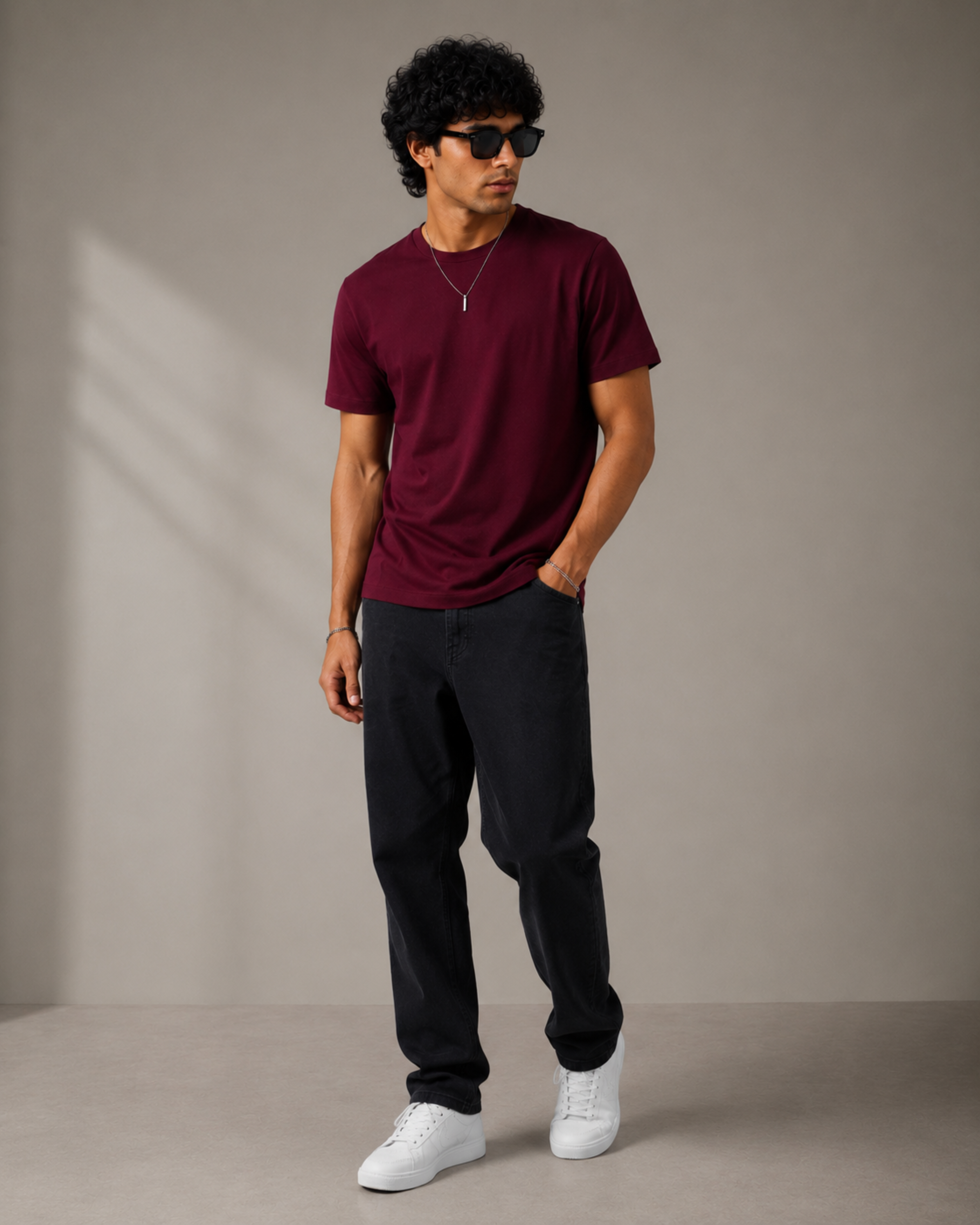 Unisex Supima T-Shirt | Maroon
