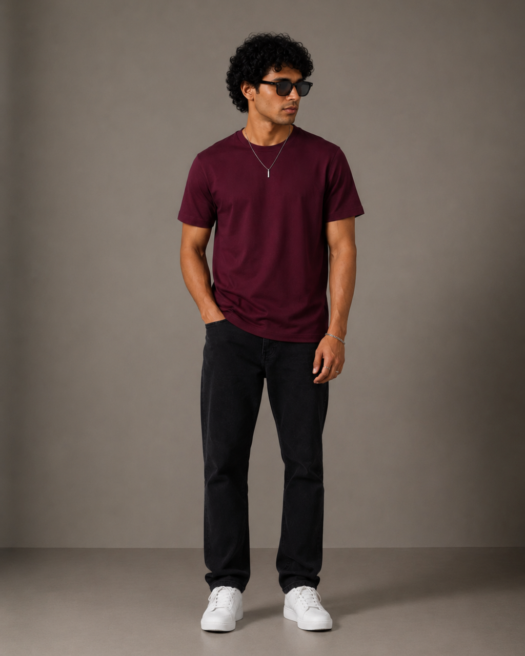Unisex Supima T-Shirt | Maroon