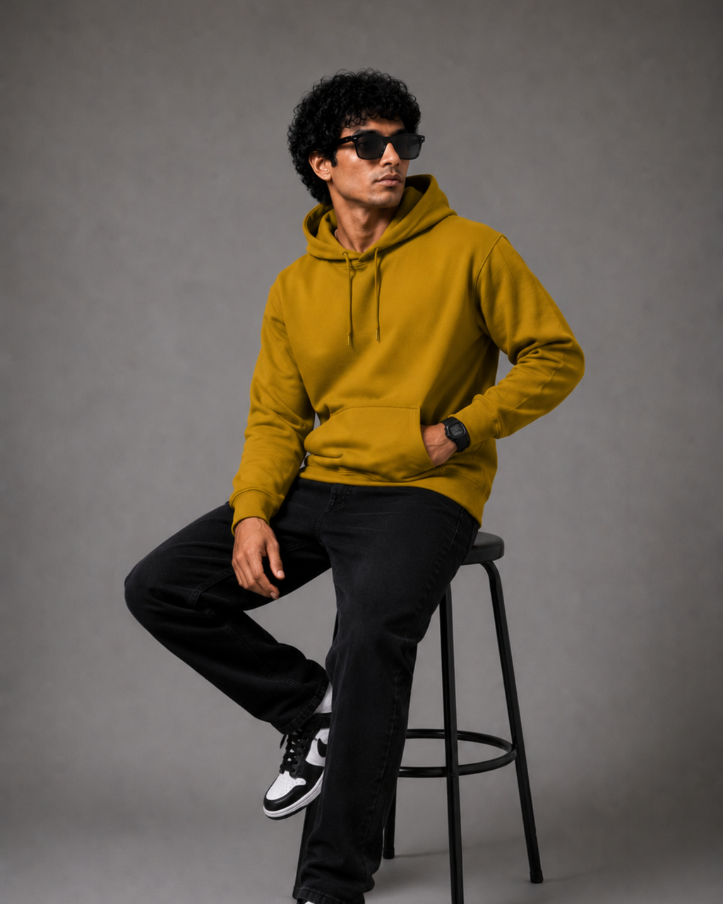 Hoodie | Mustard yellow