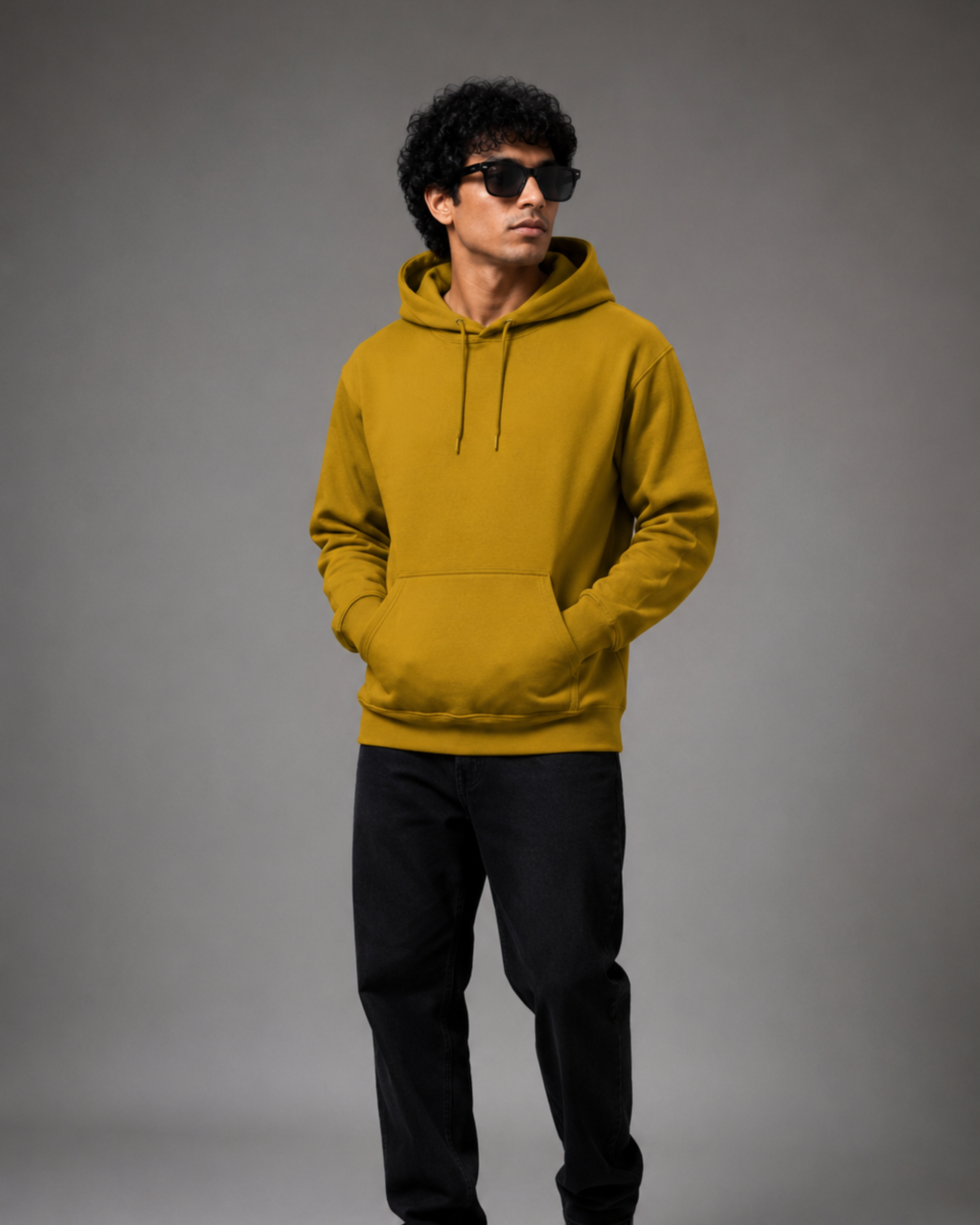 Hoodie | Mustard yellow