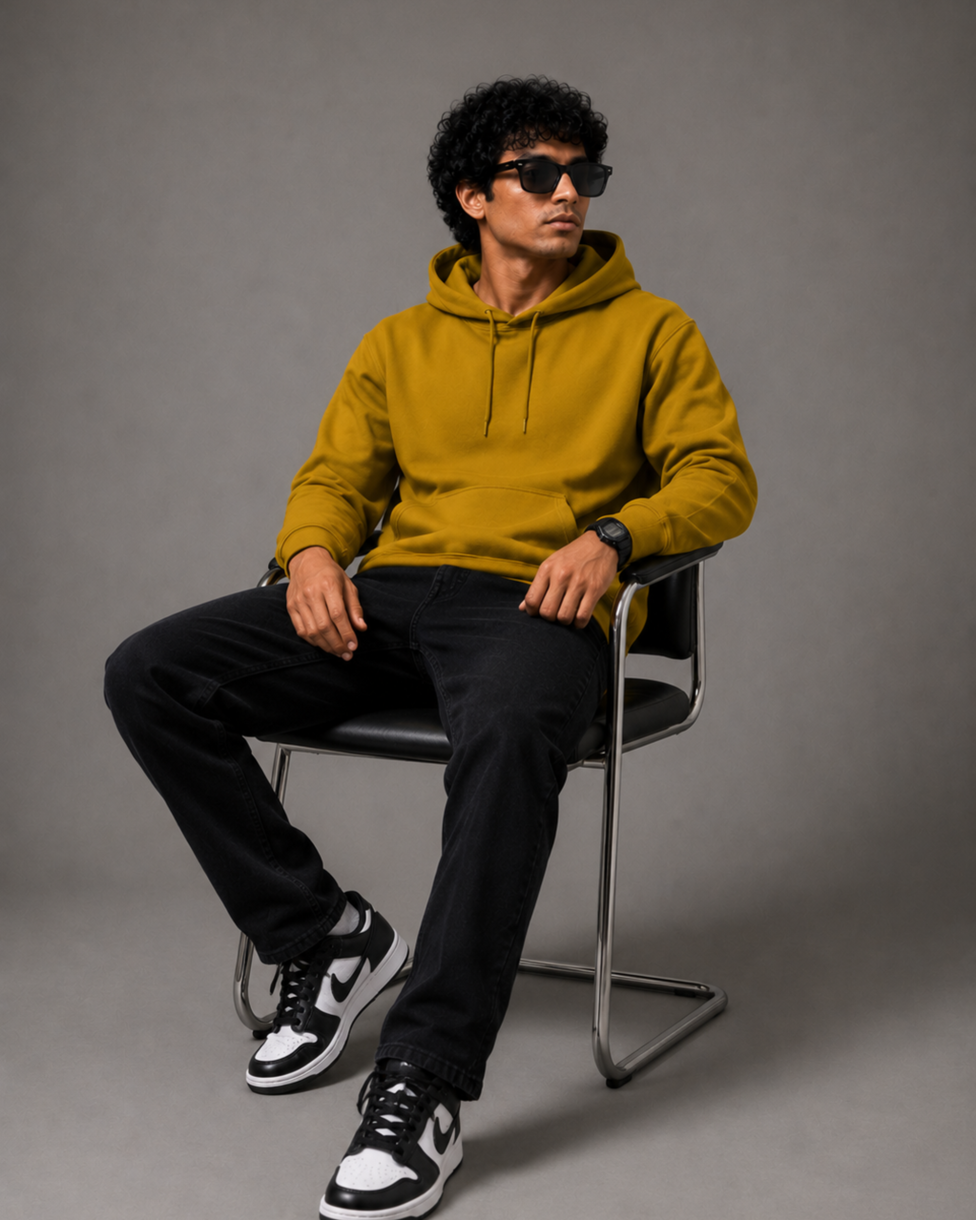 Hoodie | Mustard yellow