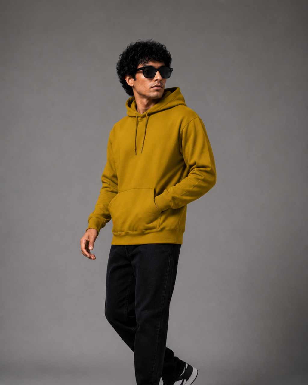Hoodie | Mustard yellow