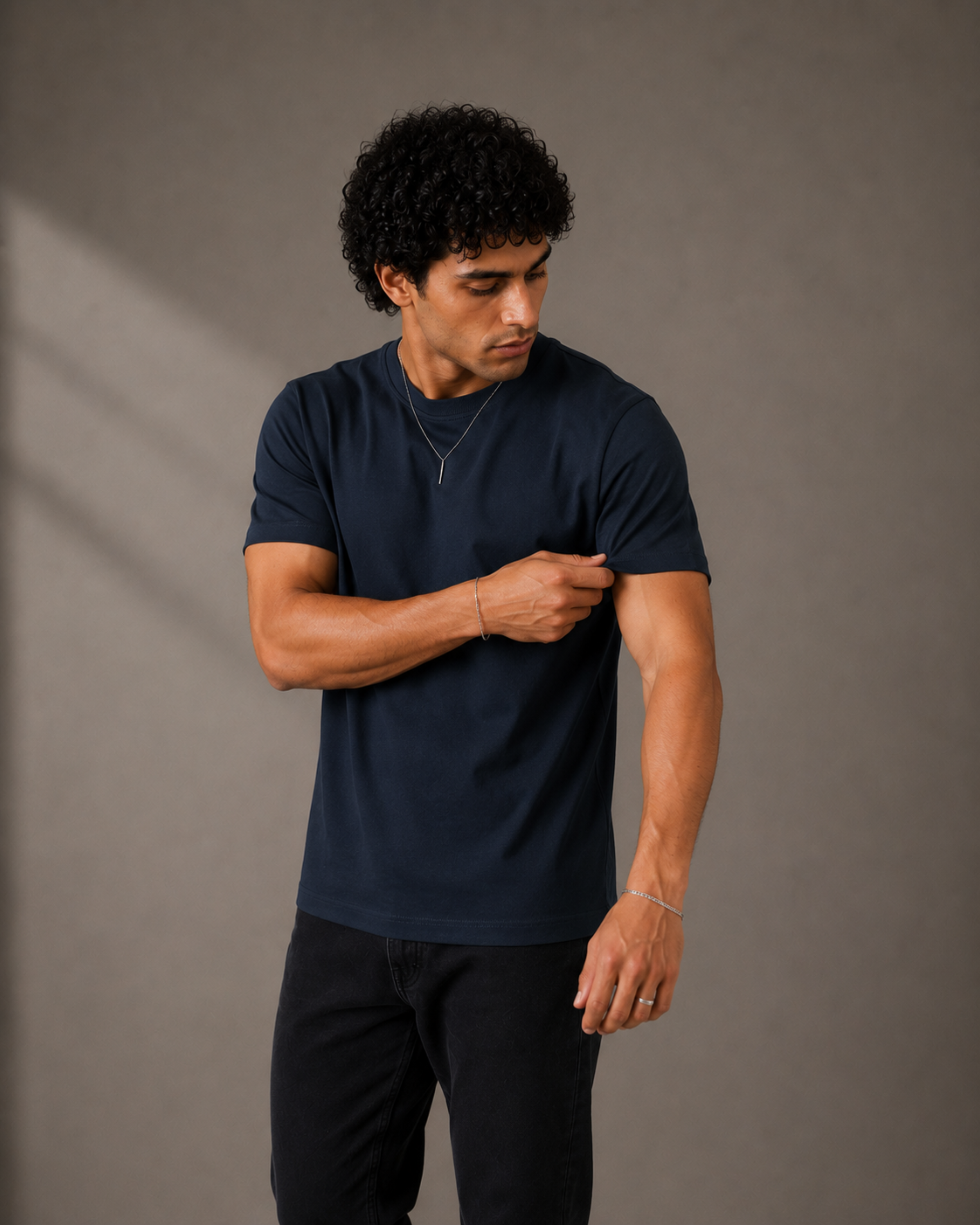 Unisex Supima T-Shirt | Navy Blue
