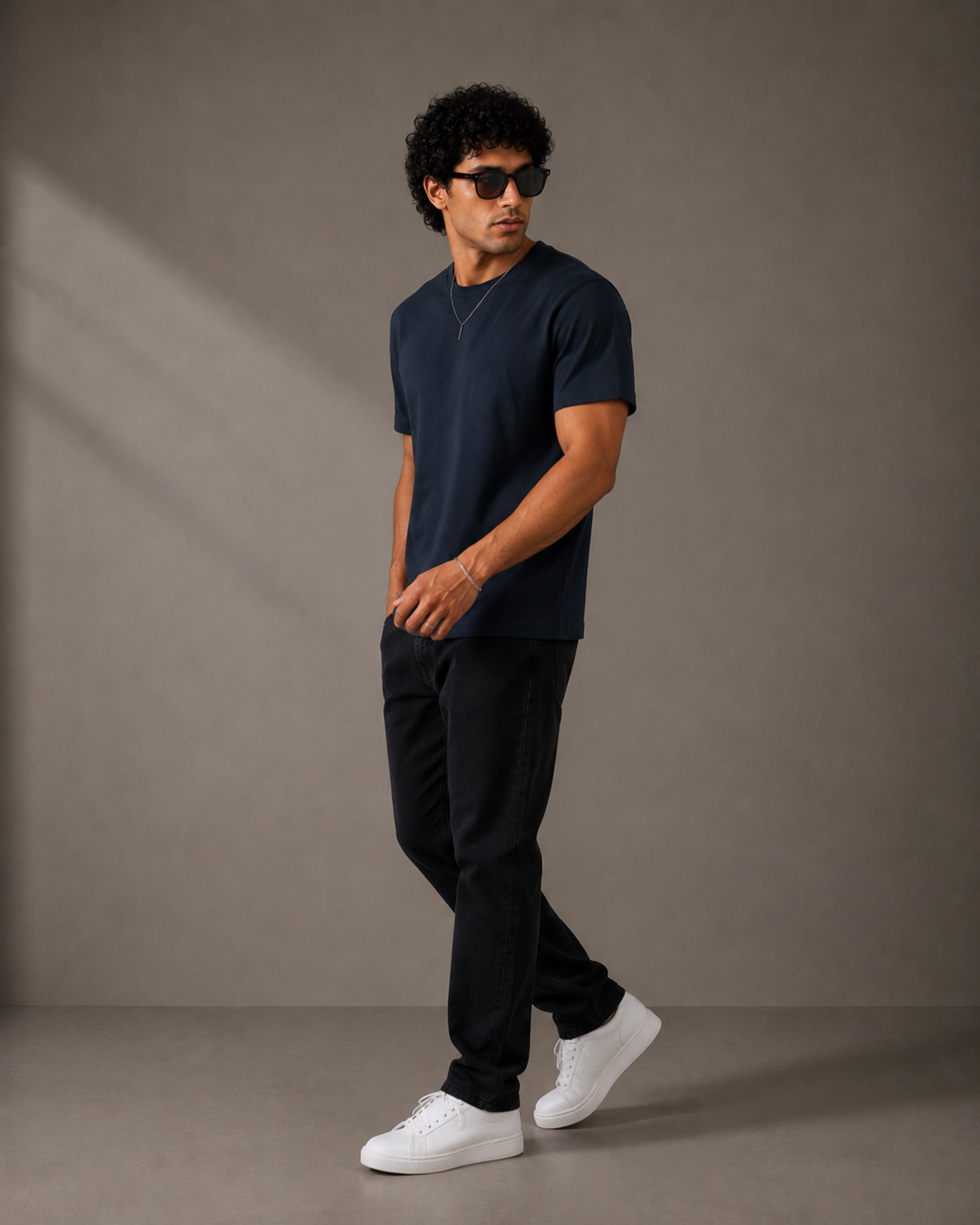 Unisex Supima T-Shirt | Navy Blue