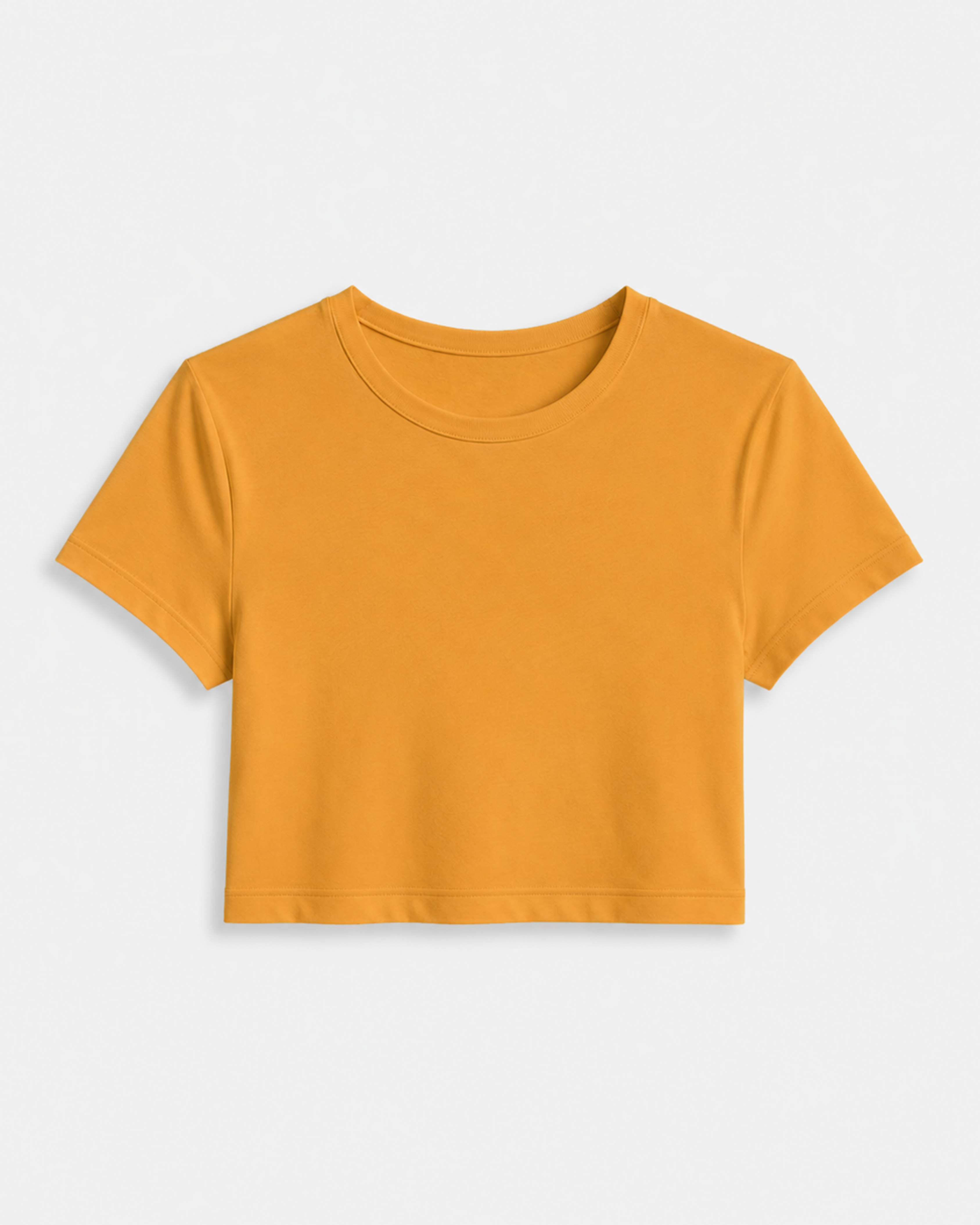 Crop Top | Golden Yellow