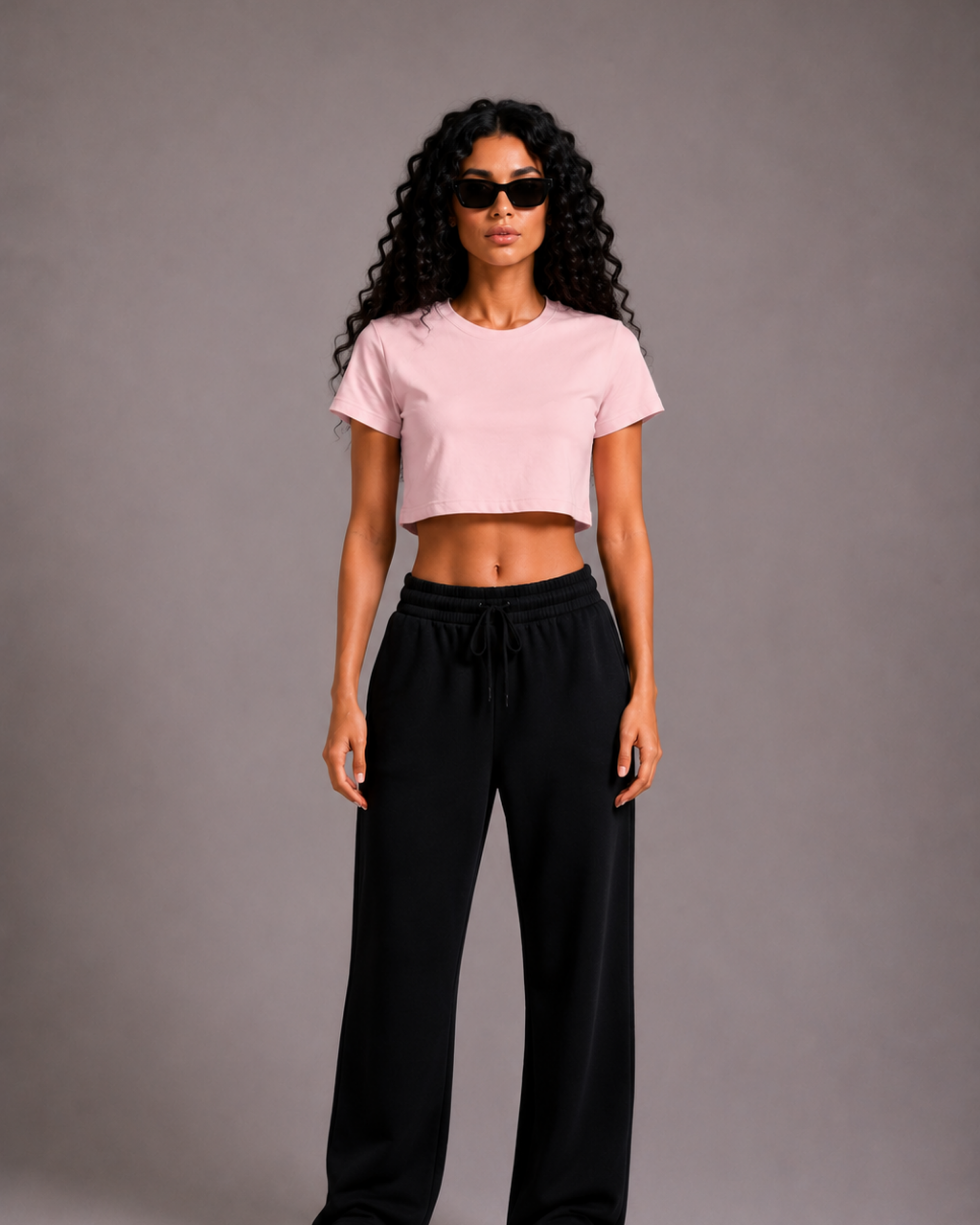 Crop Top | Light baby Pink