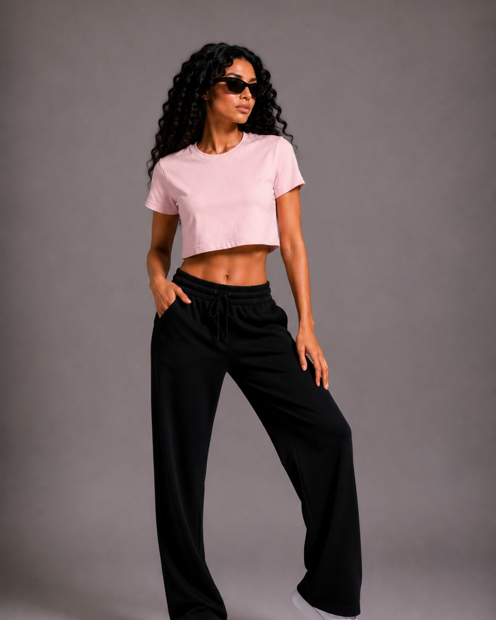 Crop Top | Light baby Pink