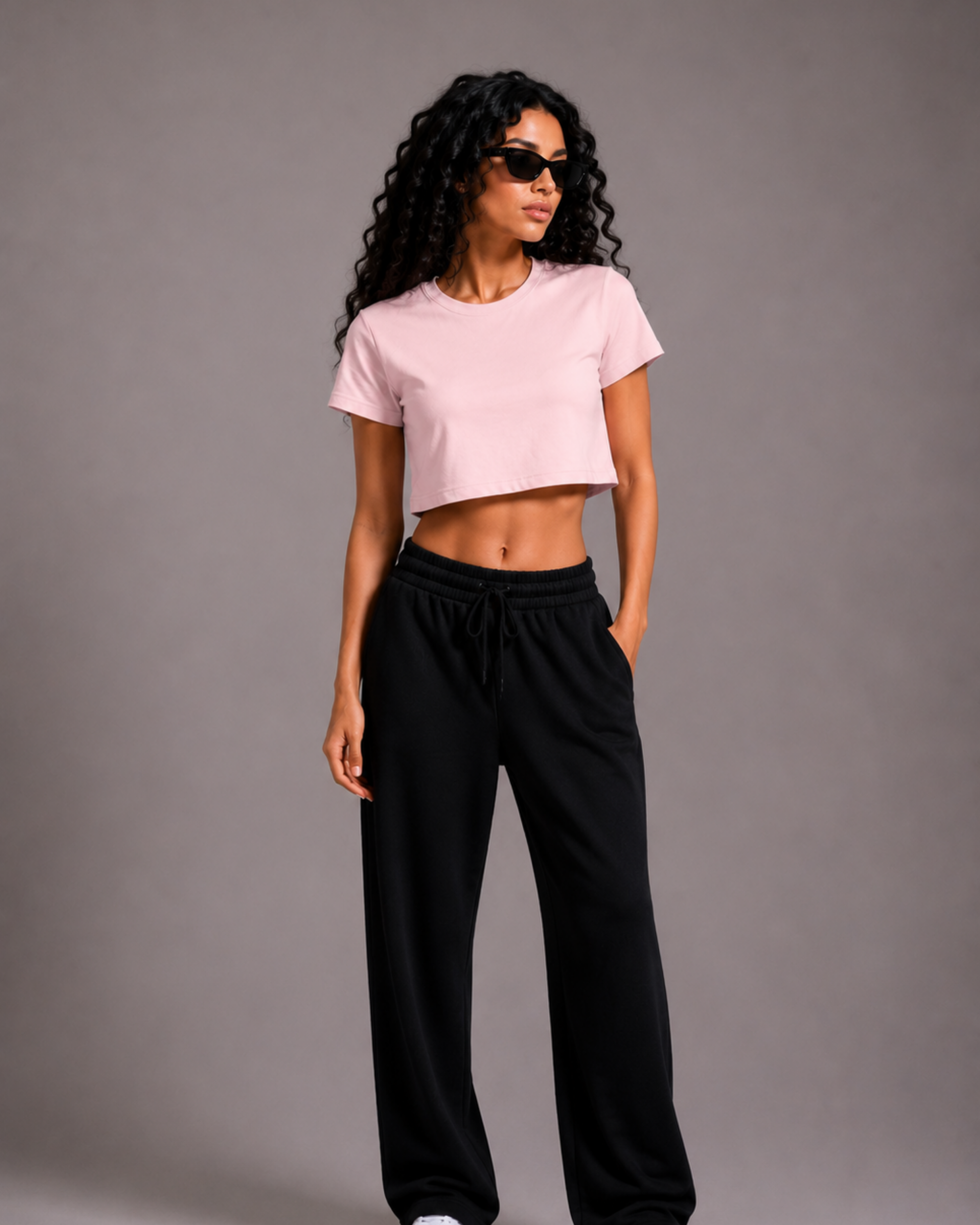 Crop Top | Light baby Pink
