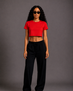 Crop Top | Red