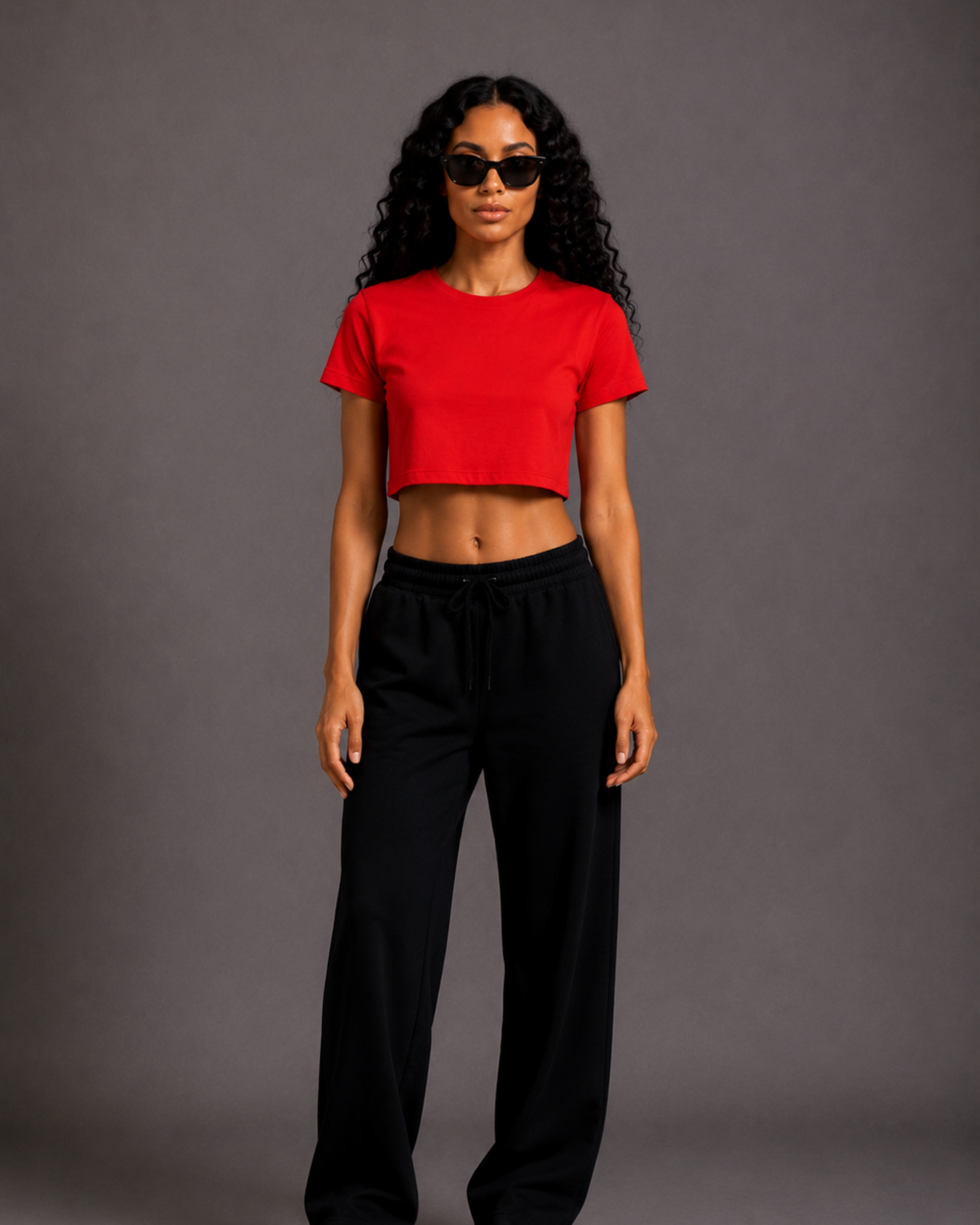 Crop Top | Red