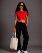 Crop Top | Red