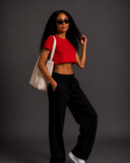 Crop Top | Red