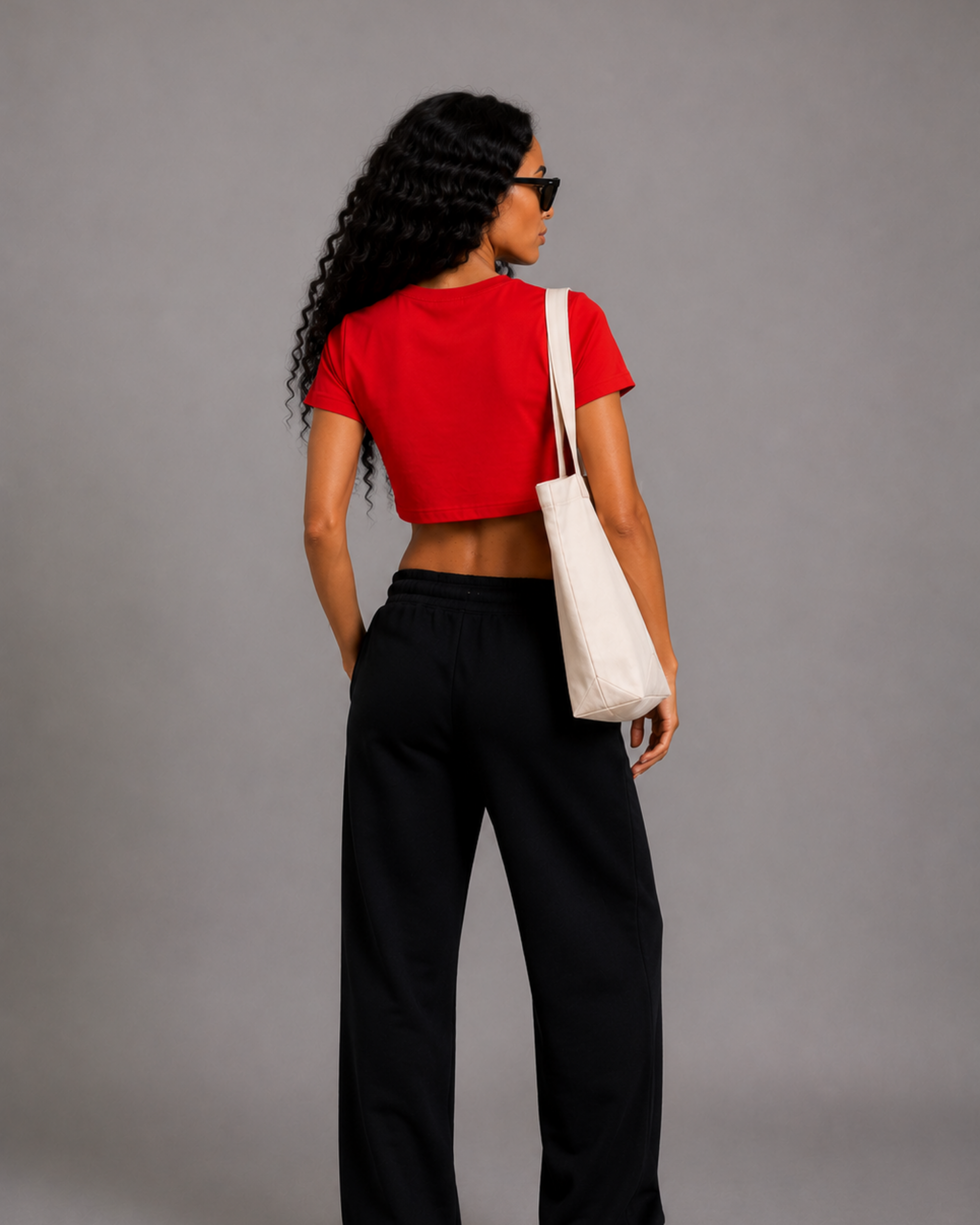 Crop Top | Red