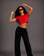 Crop Top | Red