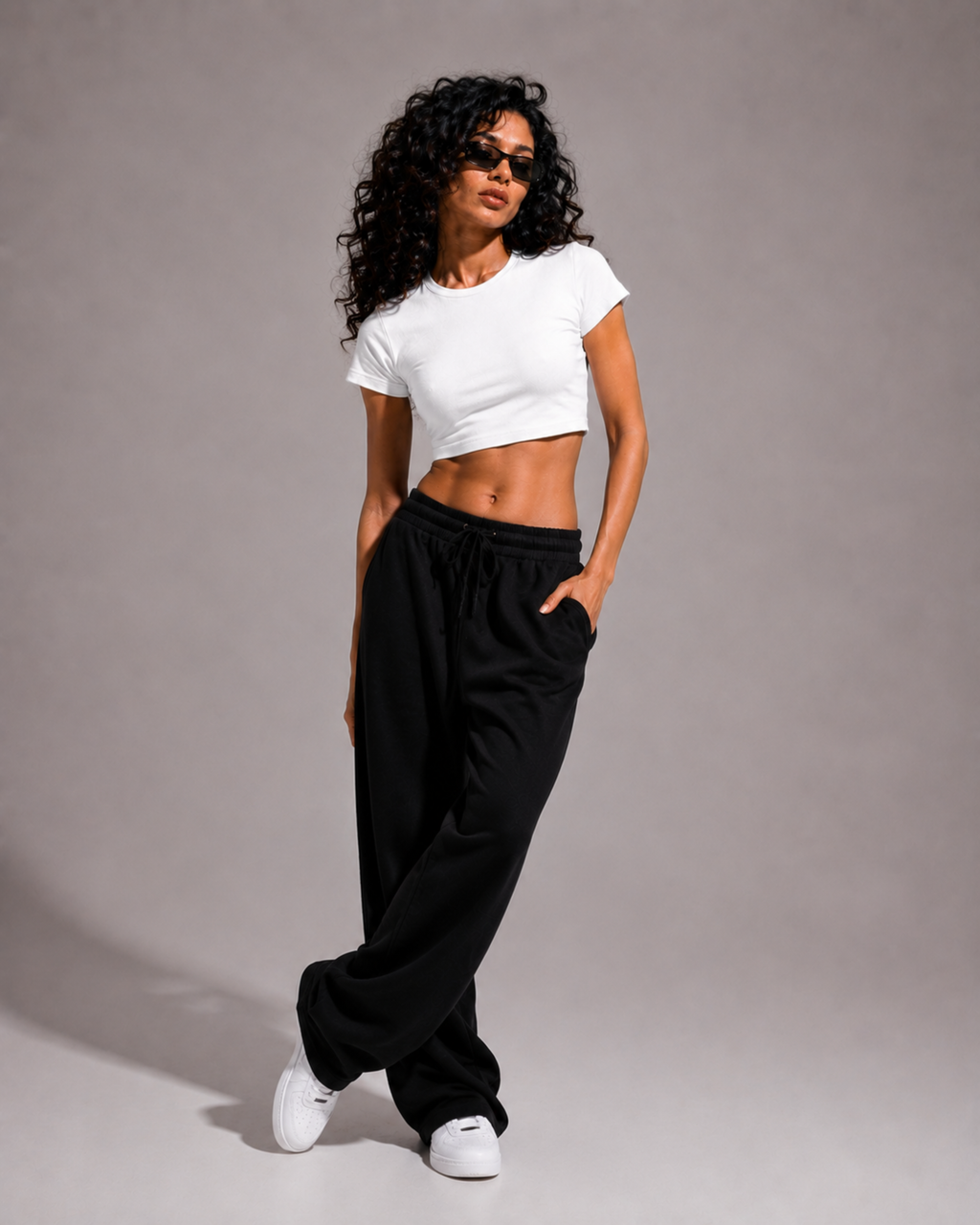 Baby Tee | White
