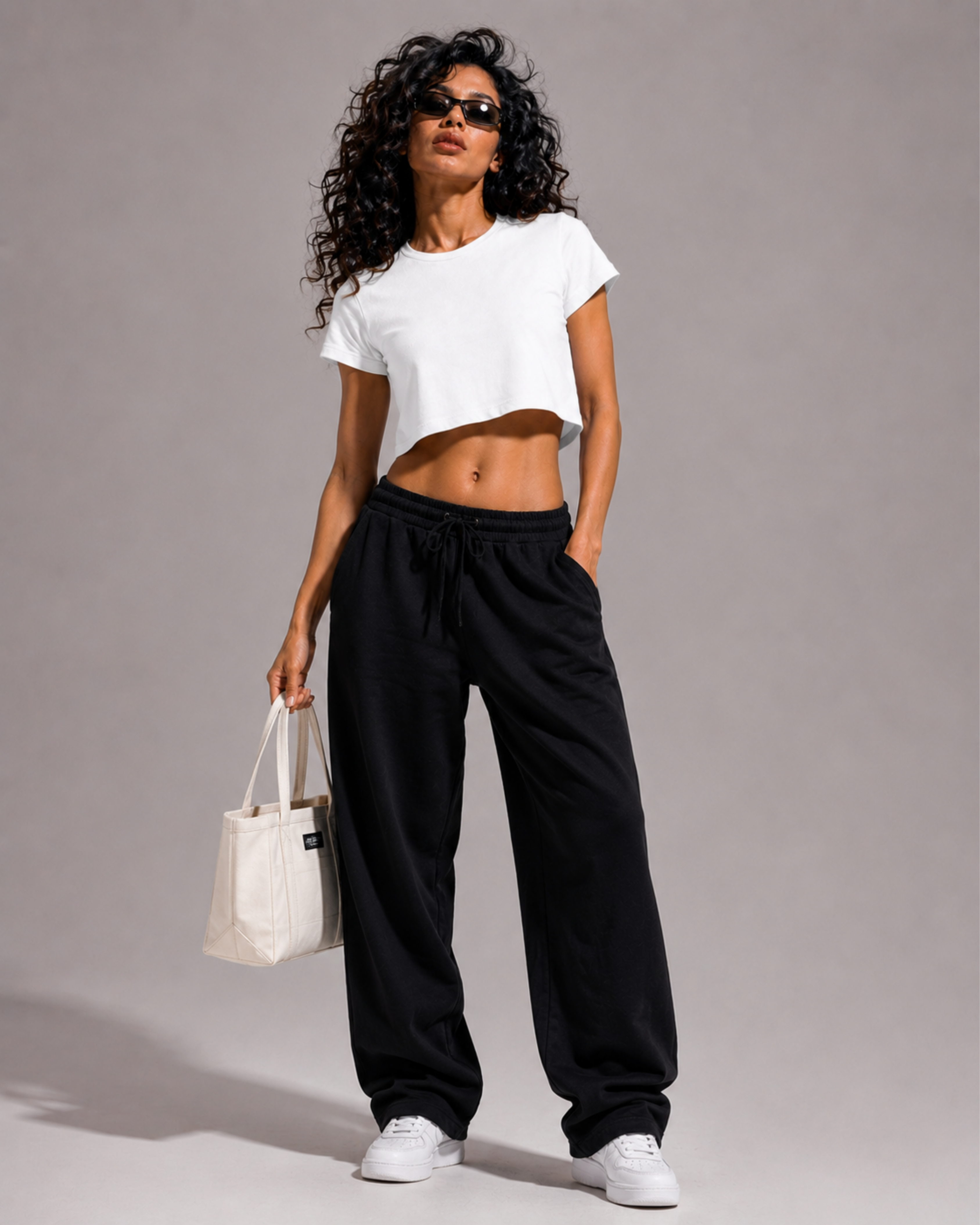 Crop Top | White