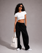 Baby Tee | White