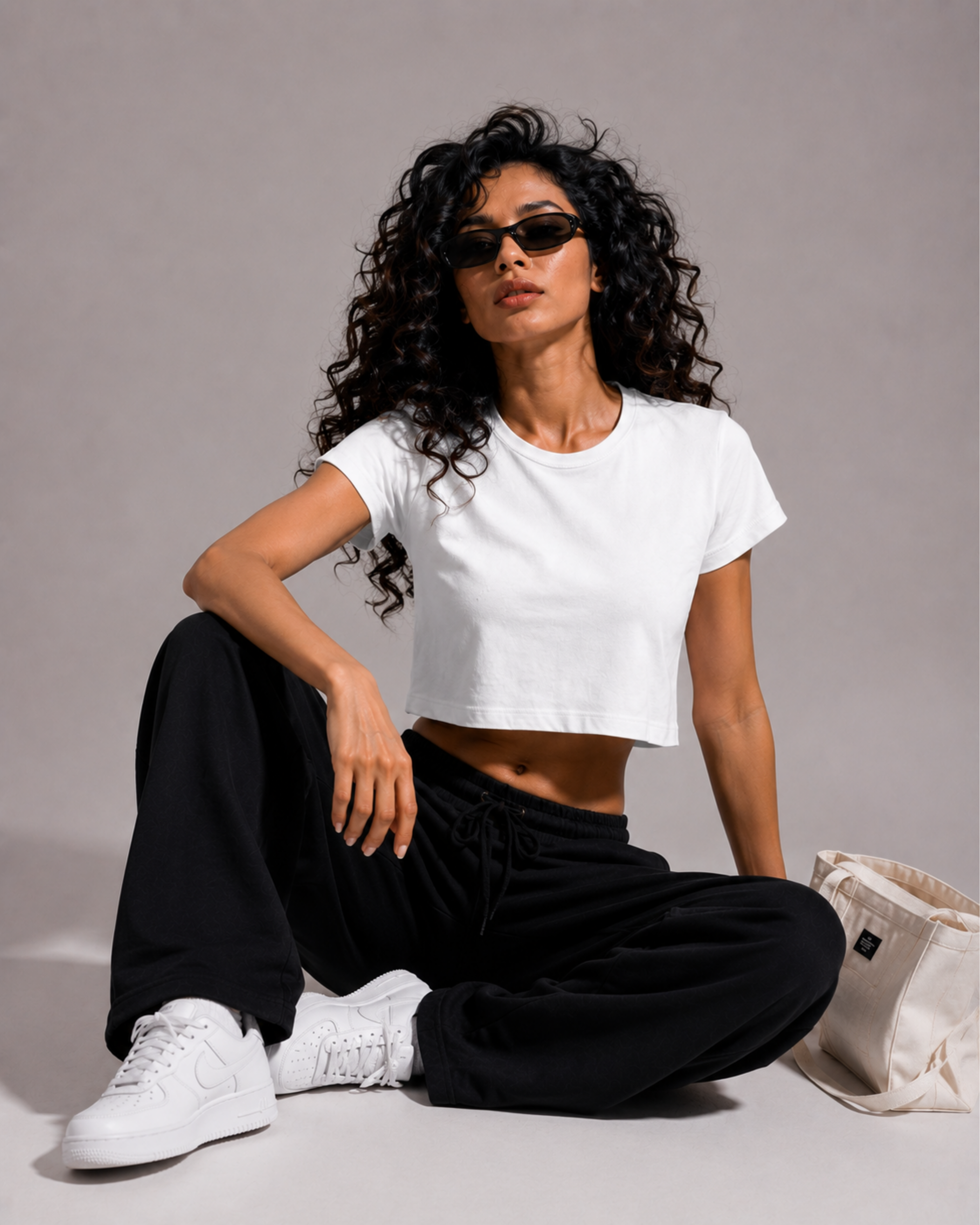 Crop Top | White
