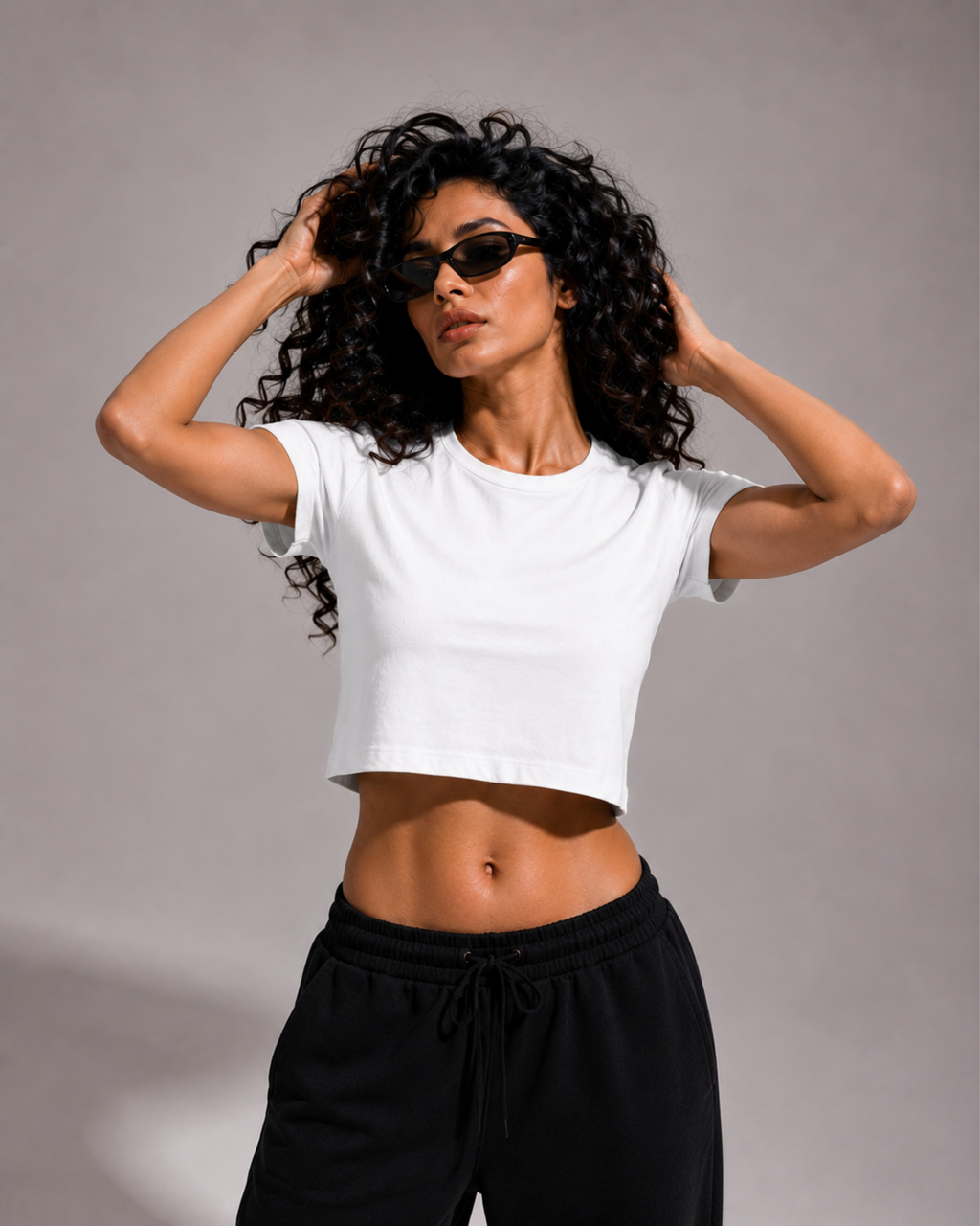Crop Top | White