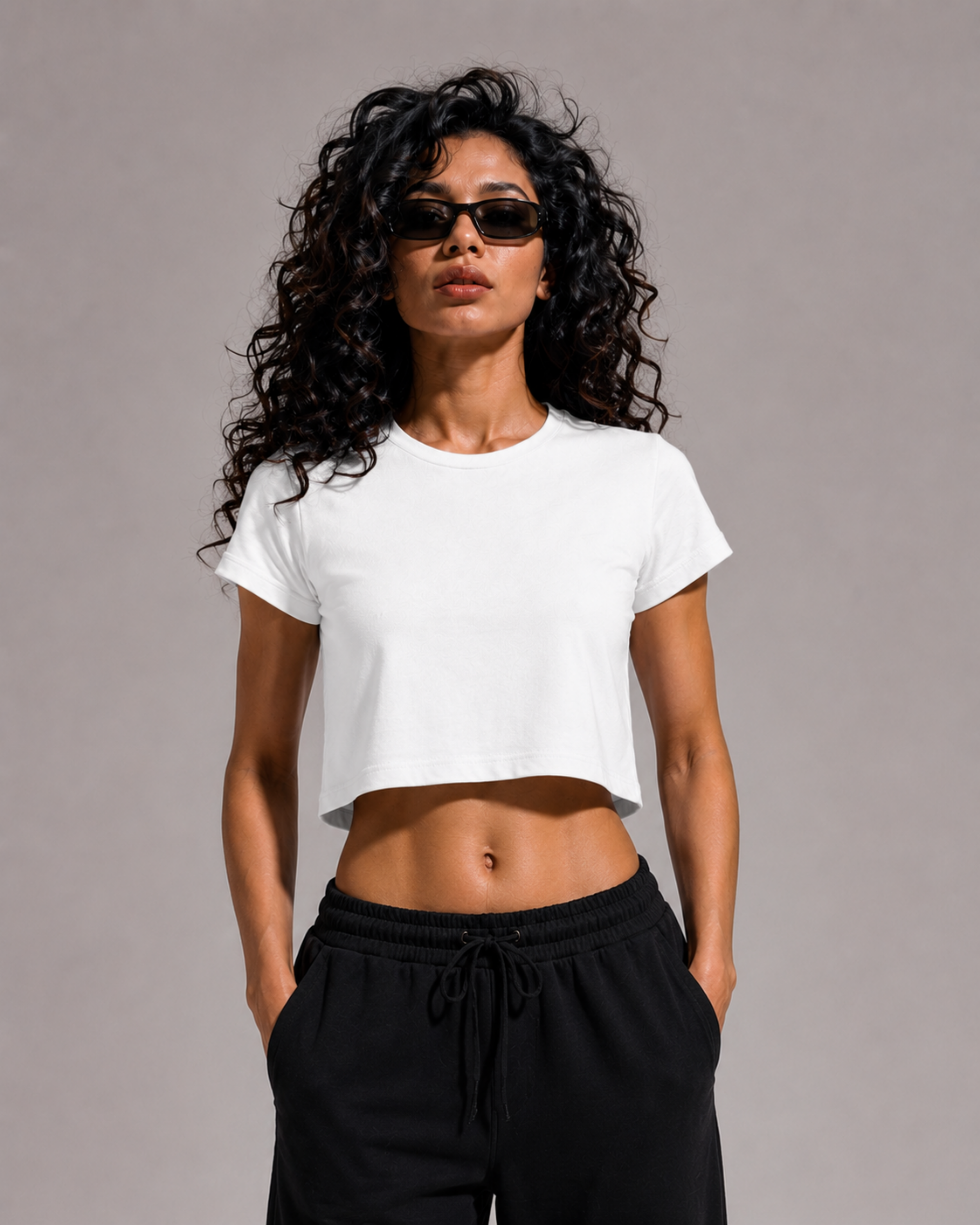 Crop Top | White