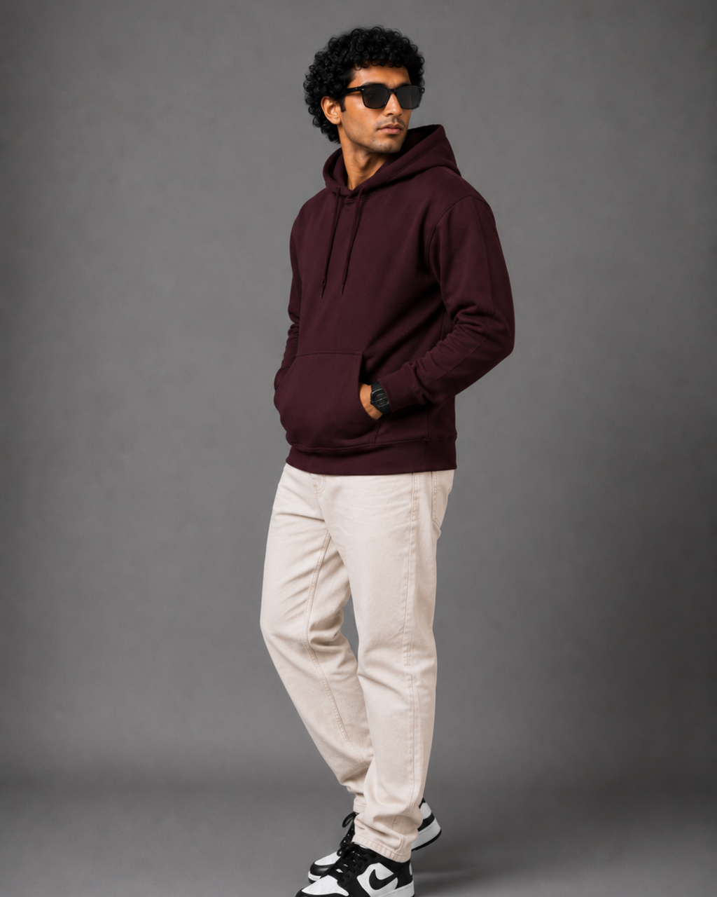 Hoodie | Maroon