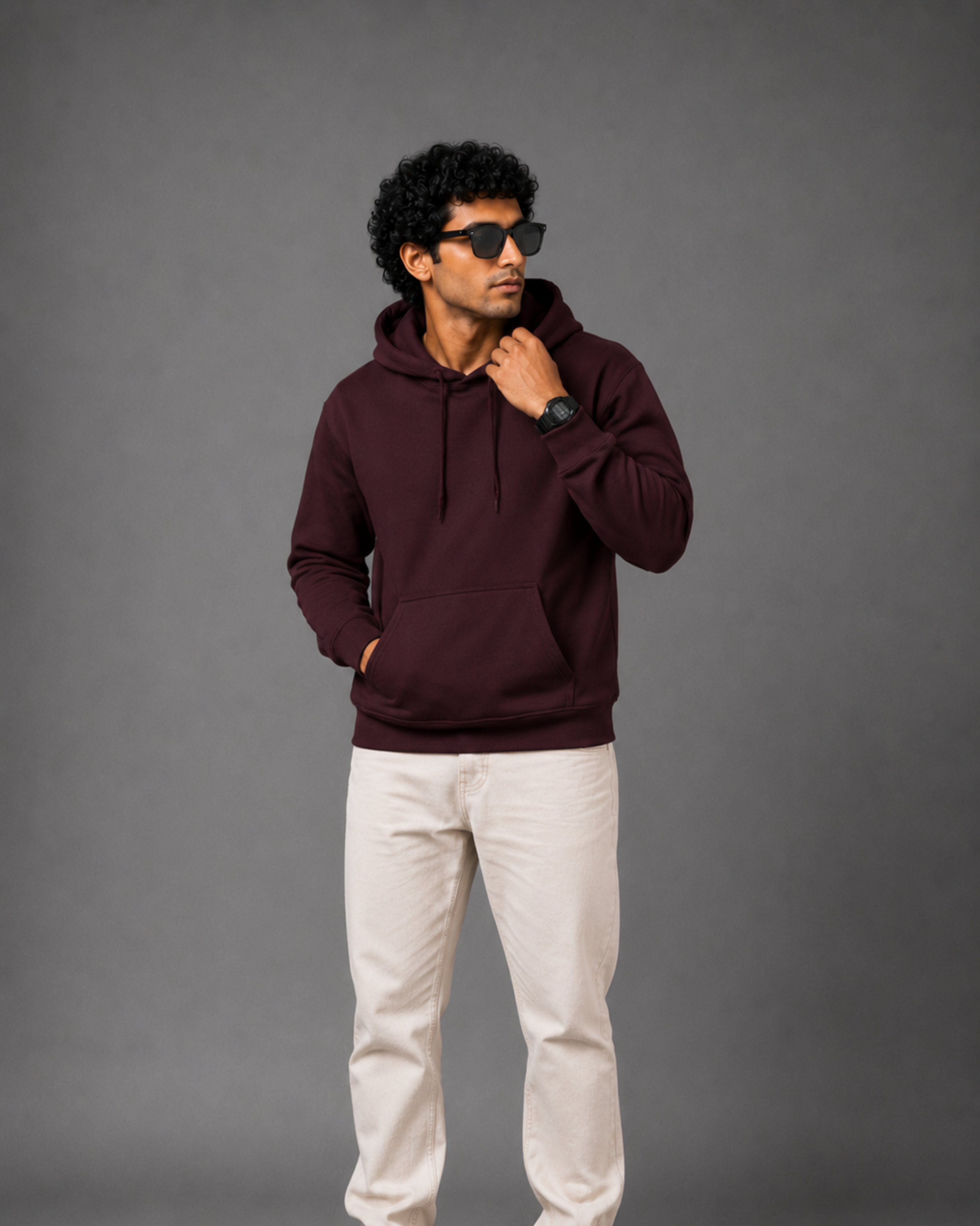 Hoodie | Maroon