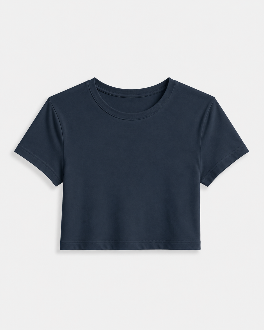 Crop Top | Navy Blue