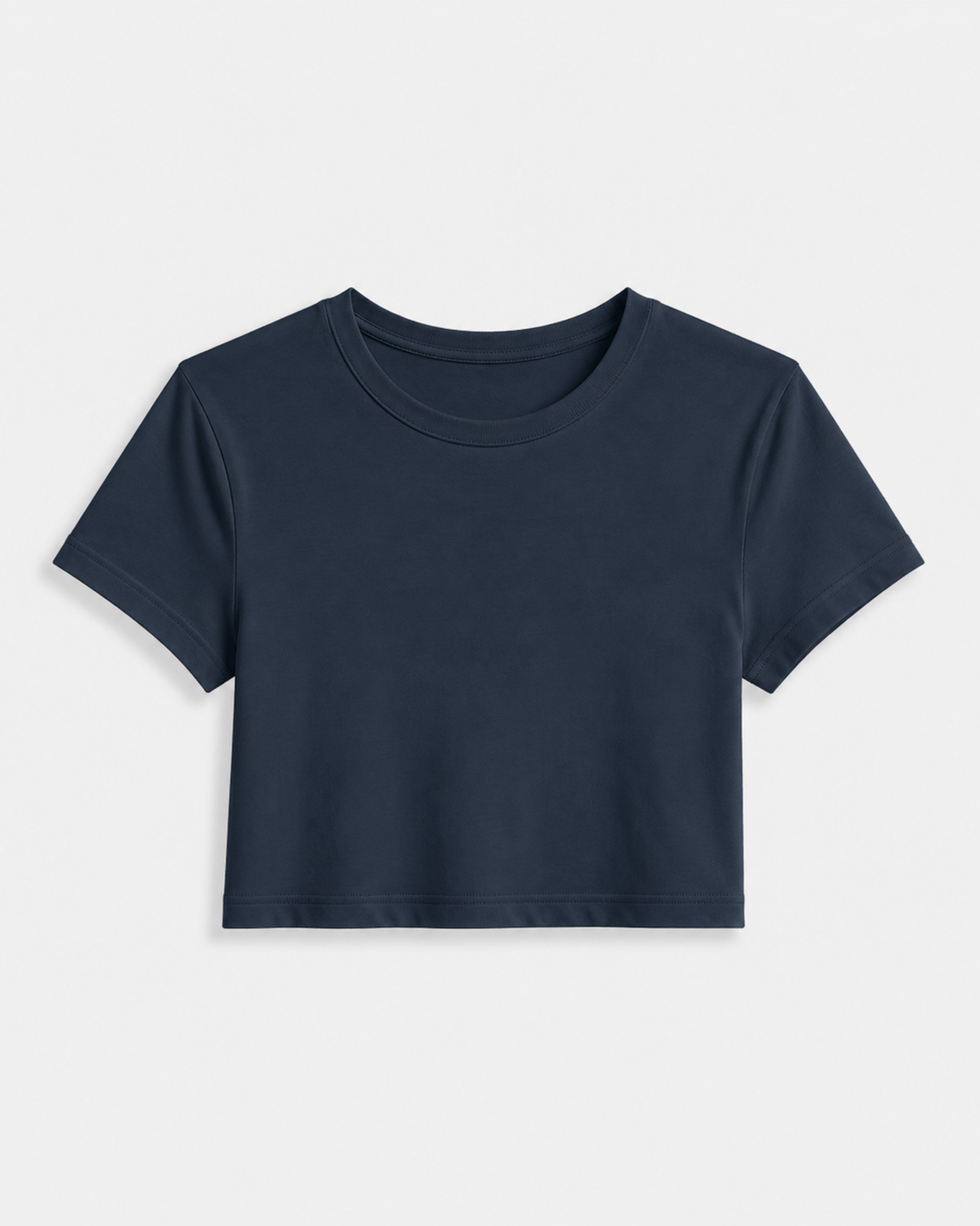 Crop Top | Navy Blue