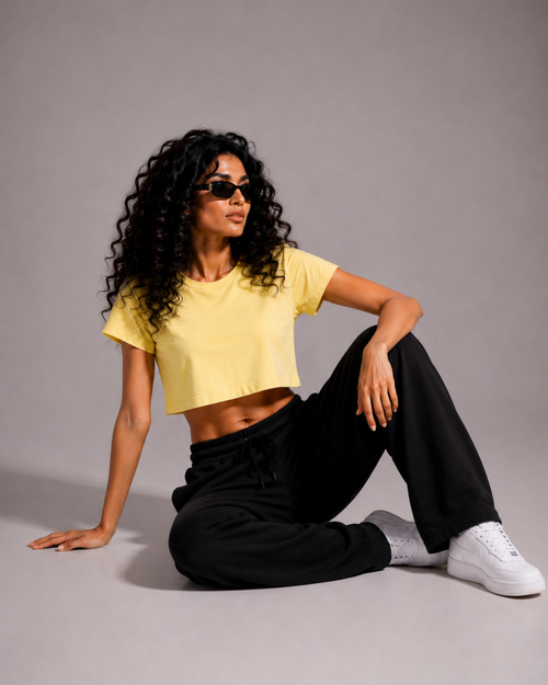 Crop Top | Beige