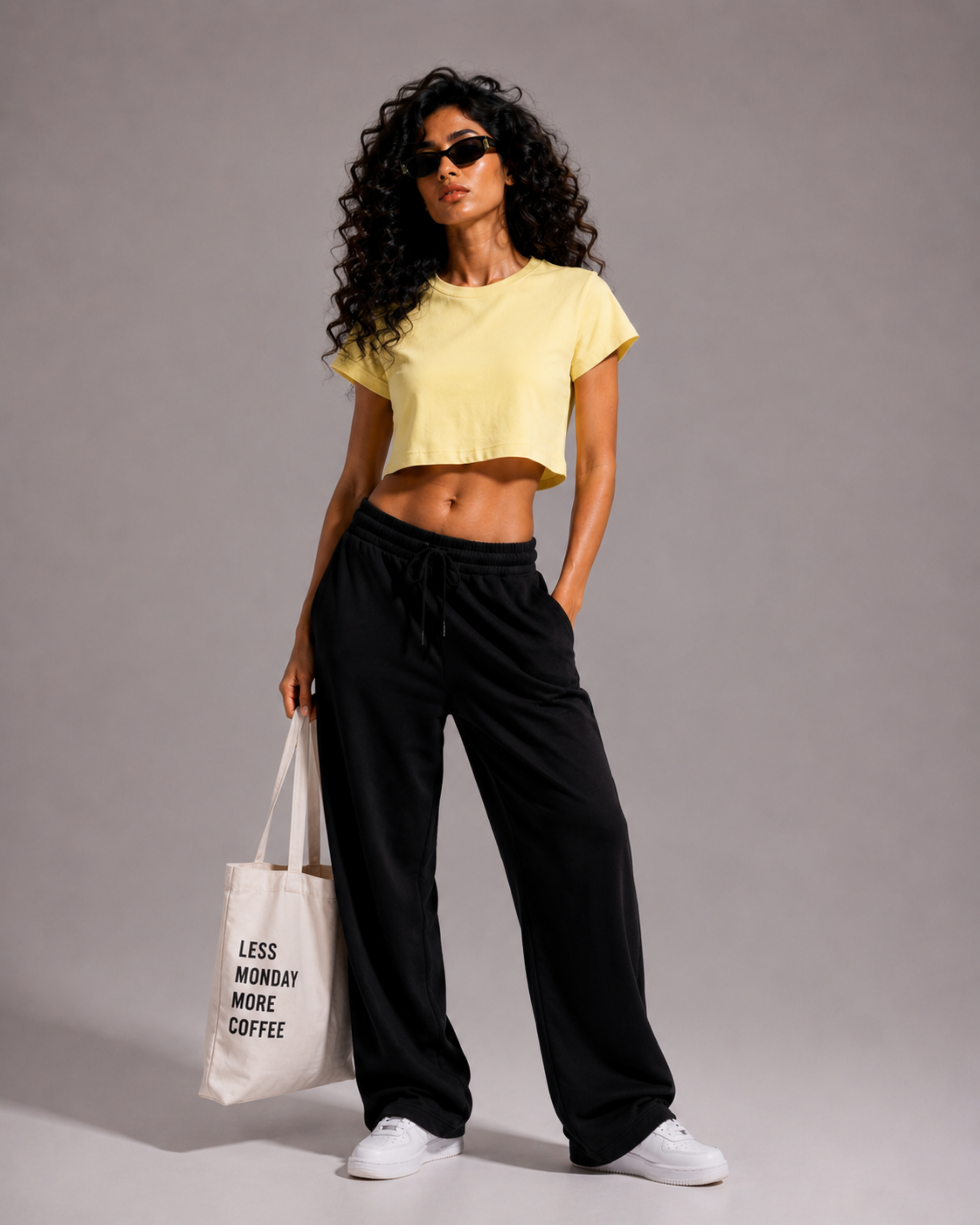 Crop Top | Beige